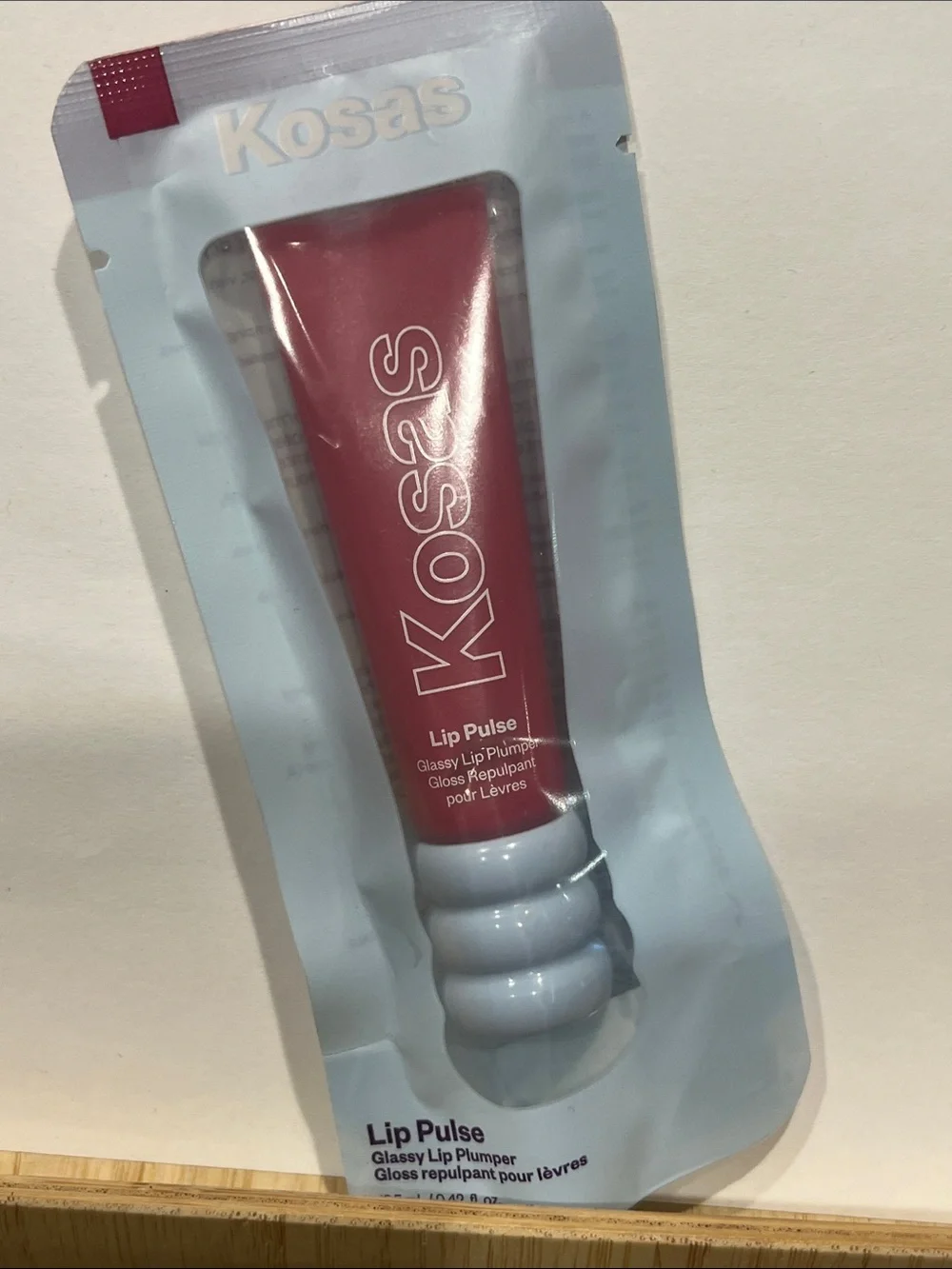 Kosas Lip Pulse Glossy Lip Plumper in Sheer Lavender NIB